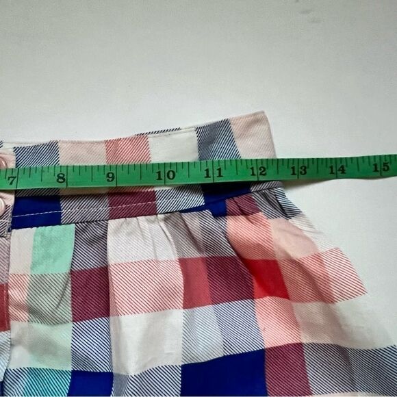 ASOS Midi Multicolor Gingham Button Down Skirt Size 2 NWT - Picture 4 of 7